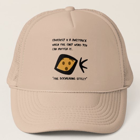 Boomeranged - OK Boomer Fun Humoureus Trucker Pet (Voorkant)