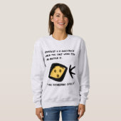 Boomeranged, zijnde een basisch Sweatshirt voor de (Voorkant volledig)