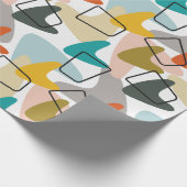 Boomerangs en kurken cadeaupapier (Hoek)