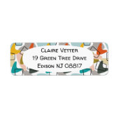 Boomerangs en kurken etiket (Voorkant)