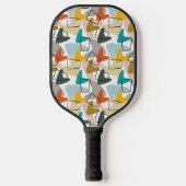 Boomerangs en kurken pickleball paddle (Voorkant)