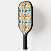 Boomerangs en kurken pickleball paddle (Links)