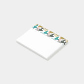 Boomerangs en kurken post-it® notes (Schuin)