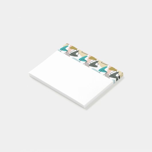 Boomerangs en kurken post-it® notes (Schuin)