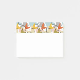 Boomerangs en kurken post-it® notes