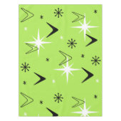 Boomerangs en Stars Chartreuse uit de jaren vijft Tafelkleed (Voorkant)