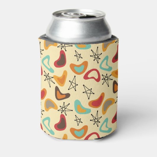 Boomerangs en sterren blikjeskoeler (Blikje Achterkant)