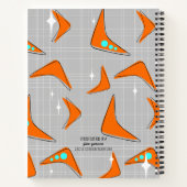 Boomerangs en sterren notitieboek (Achterkant)