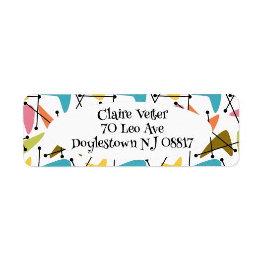 Boomerangs Etiket (Voorkant)