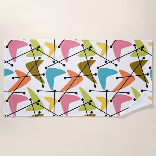 Boomerangs Strandlaken (Voorkant)