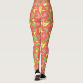 Boomerangs uit de middeleeuwen leggings (Achterkant)