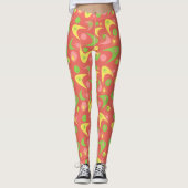Boomerangs uit de middeleeuwen leggings (Voorkant)