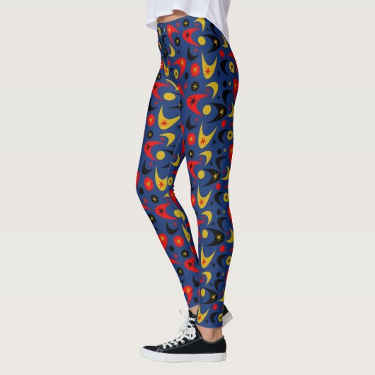 Boomerangs uit de middeleeuwen leggings (Links)