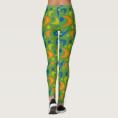 Boomerangs uit de middeleeuwen leggings (Achterkant)