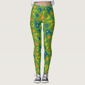Boomerangs uit de middeleeuwen leggings (Voorkant)