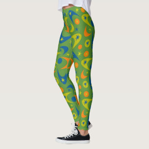 Boomerangs uit de middeleeuwen leggings