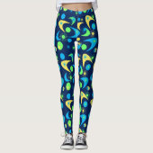 Boomerangs uit de middeleeuwen leggings (Voorkant)