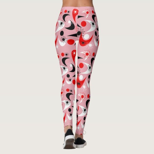 Boomerangs uit de middeleeuwen leggings (Achterkant)