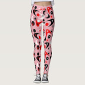 Boomerangs uit de middeleeuwen leggings (Voorkant)