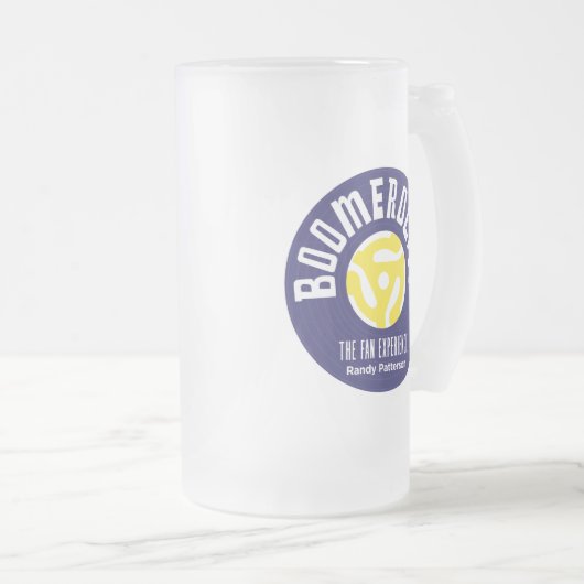Boomerocity Frosted Mok (Voorkant rechts)