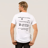 Boomers, Gen Z, Millennials, Gen X Tri-Blend Shirt (Achterkant volledig)