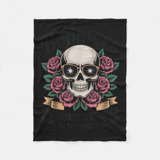 Boomers hadden een slechte generatie voordat Sissi Fleece Deken (Voorkant)