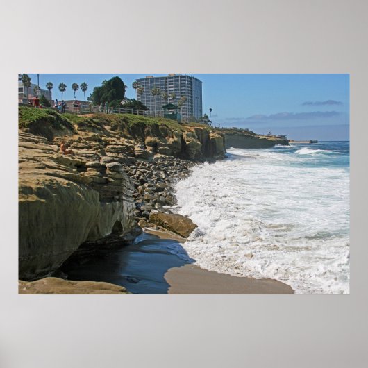 Boomer's to Children's Pool Poster ~ La Jolla (Voorkant)