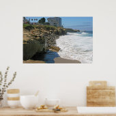 Boomer's to Children's Pool Poster ~ La Jolla (Keuken)