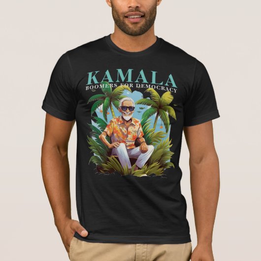 Boomers voor Kamala T-Shirt (Voorkant)