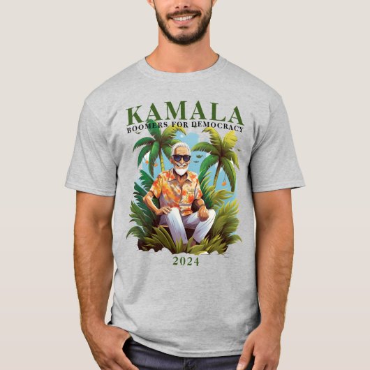 Boomers voor Kamala T-Shirt (Voorkant)