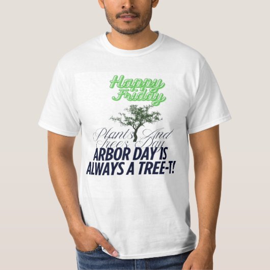Boomfeestdag T-shirt (Voorkant)