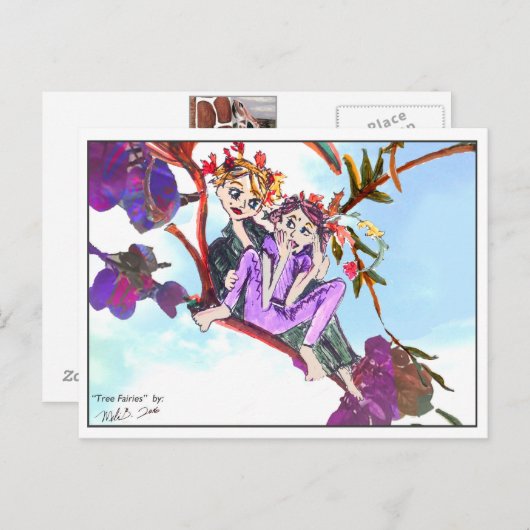 Boomfiries 1 briefkaart (Voorkant / Achterkant)