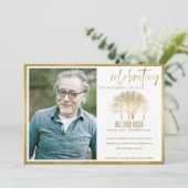 BOOMFOTO TER ERE VAN DE KAART VAN DE LIFE MEMORIAL (Staand voorkant)