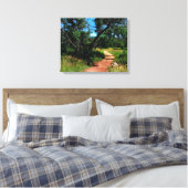 boomgaard canvas afdruk (Insitu (Slaapkamer))