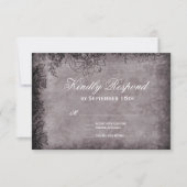  boomgaard Floral Lijst Wedding RSVP-kaarten RSVP Kaartje (Voorkant)