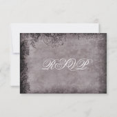  boomgaard Floral Lijst Wedding RSVP-kaarten RSVP Kaartje (Achterkant)