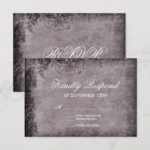  boomgaard Floral Lijst Wedding RSVP-kaarten RSVP Kaartje (Voorkant / Achterkant)