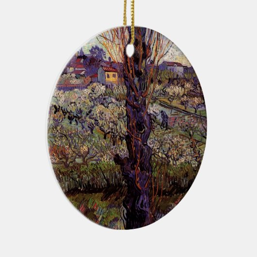 Boomgaard in bloei, Arles Keramisch Ornament (Rechts)