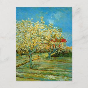 Boomgaard in bloei door Vincent van Gogh Briefkaart