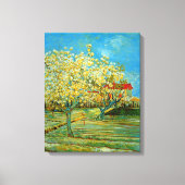 Boomgaard in bloei door Vincent van Gogh Canvas Afdruk (Voorkant)
