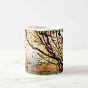 Boomgaard in bloei door Vincent van Gogh Koffiemok
