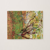 Boomgaard in bloei door Vincent van Gogh Legpuzzel (Horizontaal)
