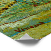 Boomgaard in bloei door Vincent van Gogh Poster (Hoek)