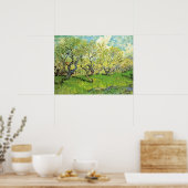Boomgaard in bloei door Vincent van Gogh Poster (Keuken)