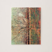 Boomgaard in bloei, pruimenbomen door Vincent van Legpuzzel (Verticaal)
