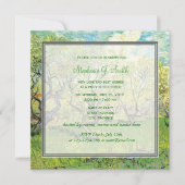  boomgaard in bloesem vrijgezellenfeest kaart (Voorkant)