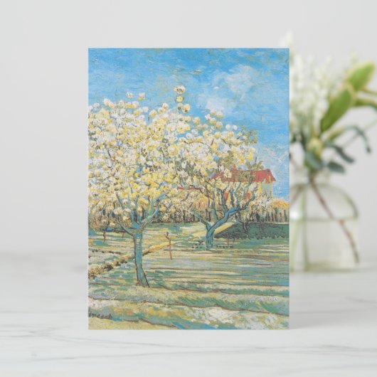 Boomgaard in Blossom | Vincent van Gogh (Staand voorkant)