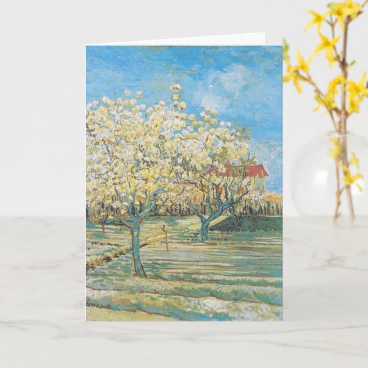 Boomgaard in Blossom | Vincent van Gogh Kaart (Gele Bloem)