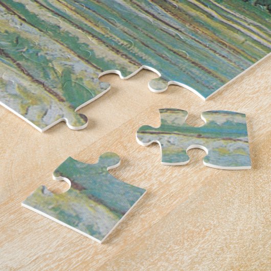 Boomgaard in Blossom | Vincent van Gogh Legpuzzel (Zijkant)