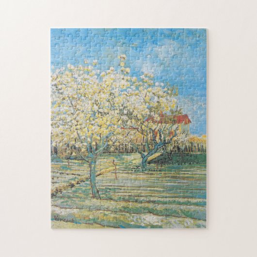 Boomgaard in Blossom | Vincent van Gogh Legpuzzel (Verticaal)